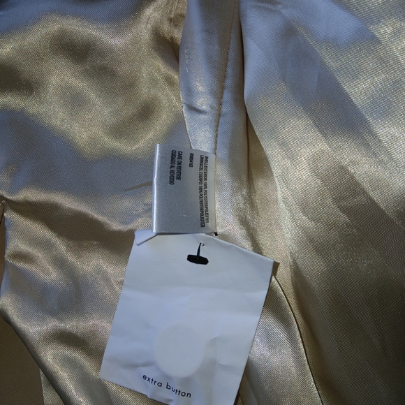 Calvin Klein Tan Double-Breasted Trench Coat - Picture 7 of 13